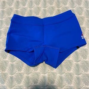 XS Royal Blue Reebok CrossFit Chase Shorty Short